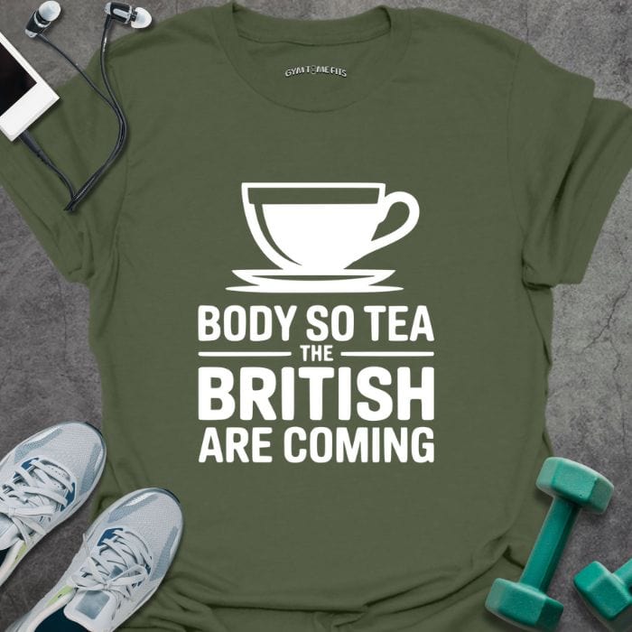 T-Shirt Military Green / S Body So Tea T-Shirt
