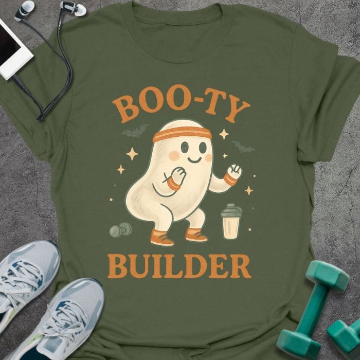T-Shirt Military Green / S Booty Builder T-Shirt