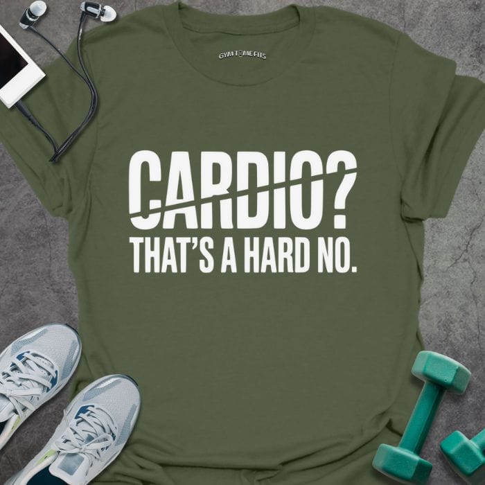 T-Shirt Military Green / S Cardio Hard No T-Shirt