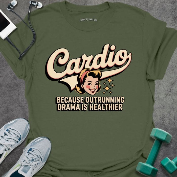T-Shirt Military Green / S Cardio T-Shirt