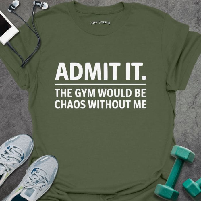 T-Shirt Military Green / S Chaos Without Me T-Shirt