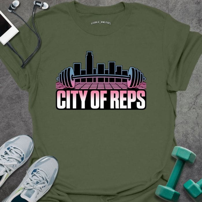 T-Shirt Military Green / S City of Reps T-Shirt