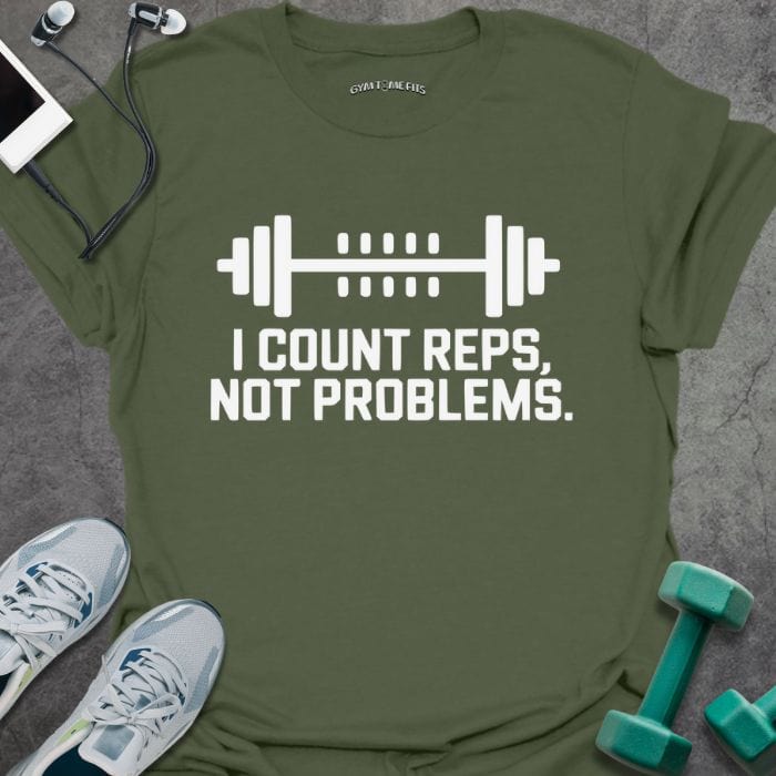 T-Shirt Military Green / S Count Reps T-Shirt