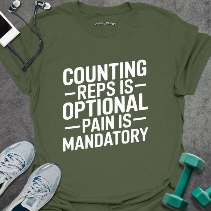 T-Shirt Military Green / S Counting Rep T-Shirt