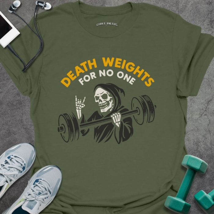 T-Shirt Military Green / S Death Weights T-Shirt