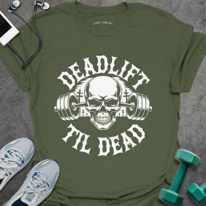 T-Shirt Military Green / S DL Til Death T-Shirt