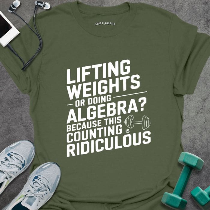 T-Shirt Military Green / S Doing Algebra T-Shirt