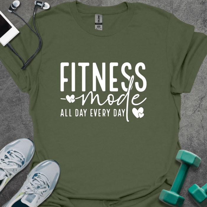 T-Shirt Military Green / S Fitness All Day Every Day T-Shirt