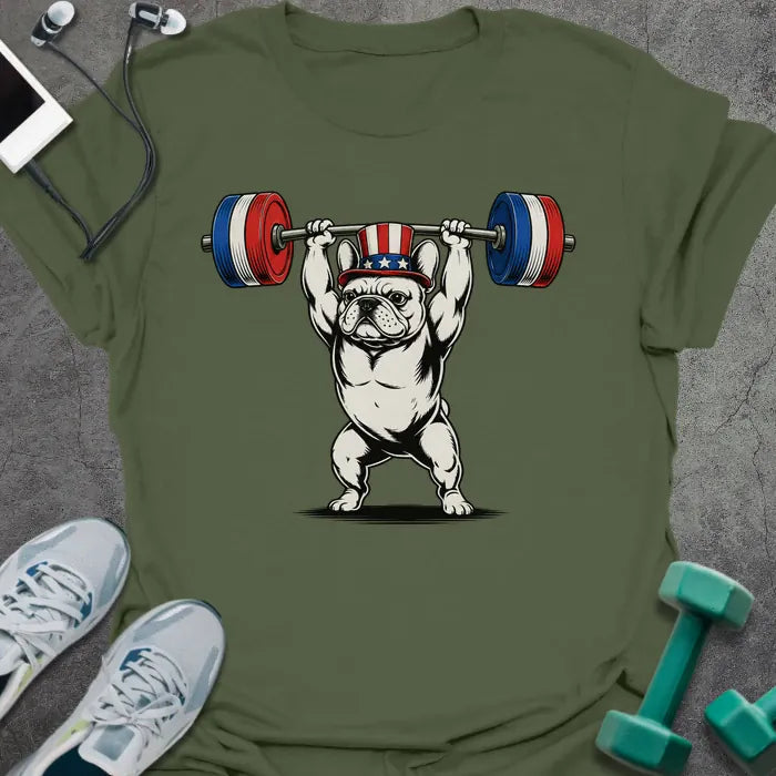 T-Shirt Military Green / S Frenchie Presses T-Shirt