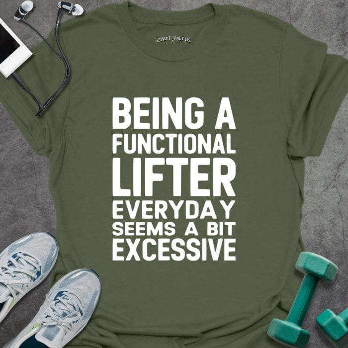 T-Shirt Military Green / S Functional Lifter T-Shirt