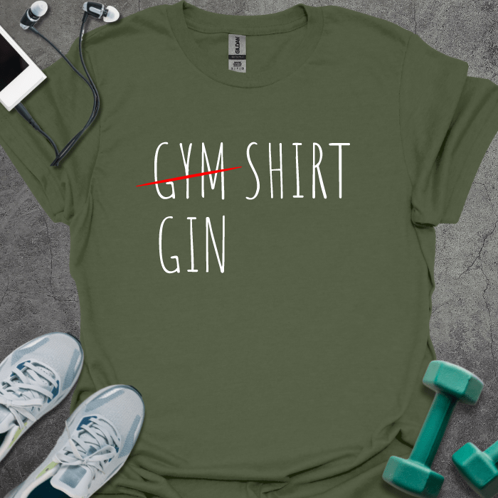 T-Shirt Military Green / S Gin T-Shirt