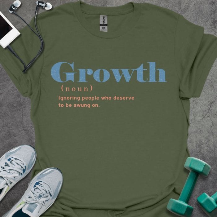 T-Shirt Military Green / S Growth T-Shirt