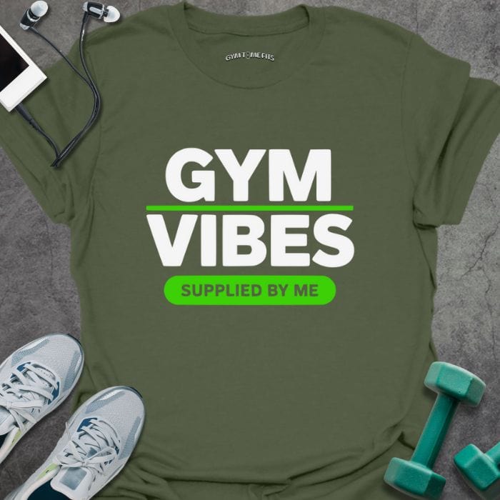 T-Shirt Military Green / S Gym Vibes T-Shirt