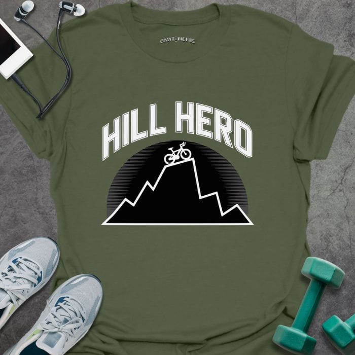 T-Shirt Military Green / S Hill Hero T-Shirt