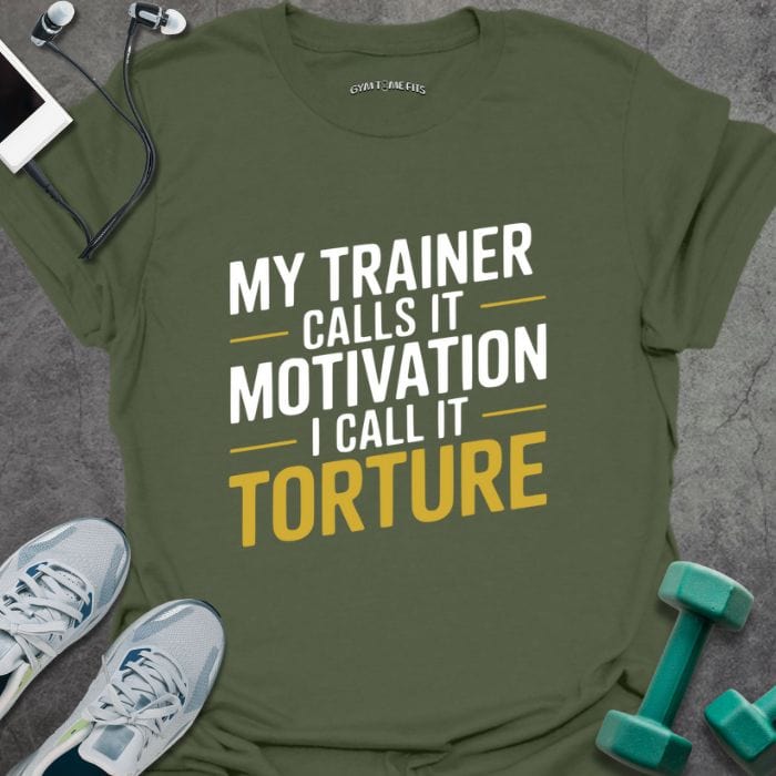 T-Shirt Military Green / S I Call It T-Shirt
