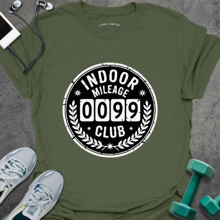 T-Shirt Military Green / S Indoor Mileage T-Shirt