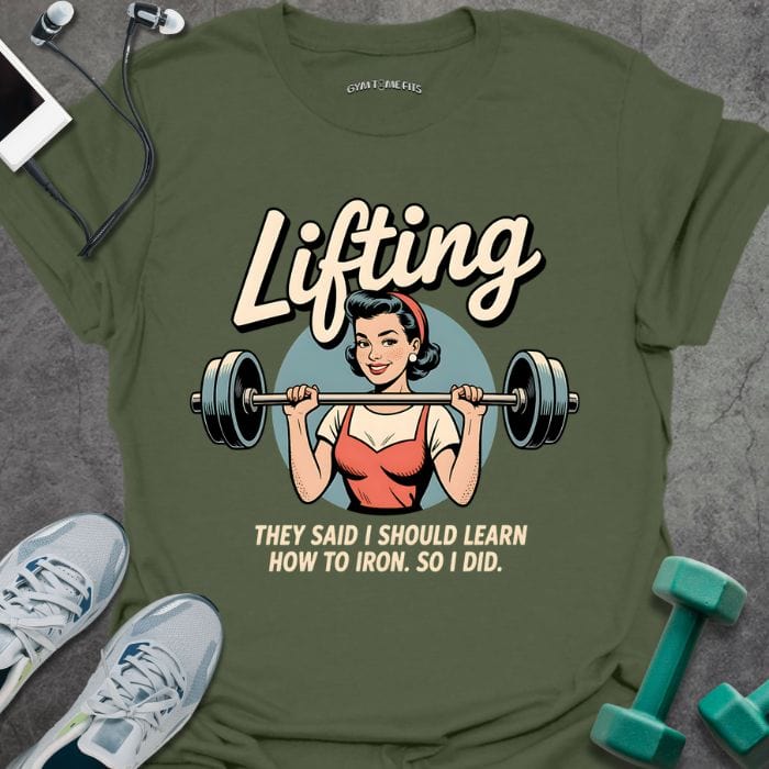 T-Shirt Military Green / S Learn to Iron T-Shirt
