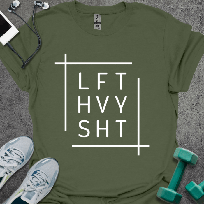 T-Shirt Military Green / S LFT HVY SHT T-Shirt