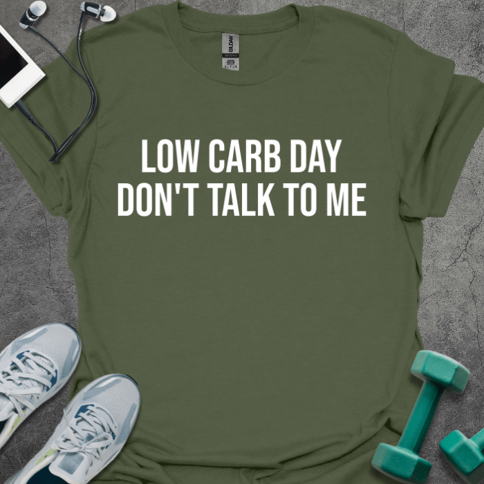 T-Shirt Military Green / S Low Carb Day T-Shirt