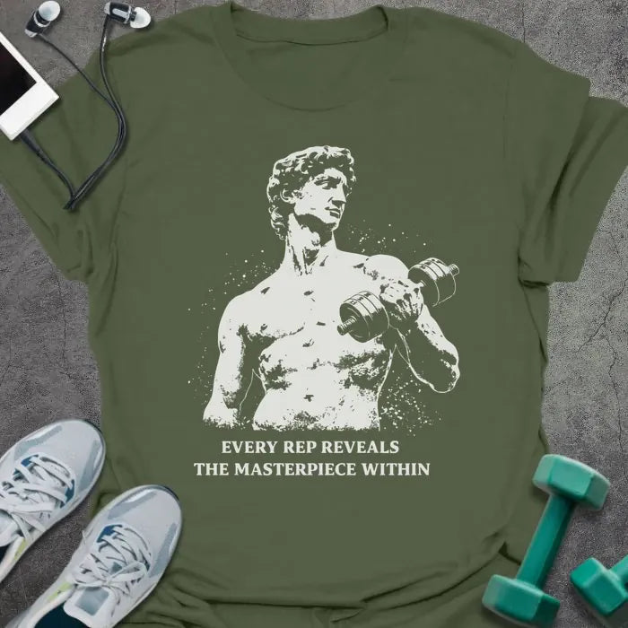 T-Shirt Military Green / S Masterpiece T-Shirt