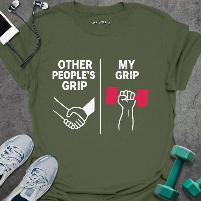 T-Shirt Military Green / S My Grip T-Shirt