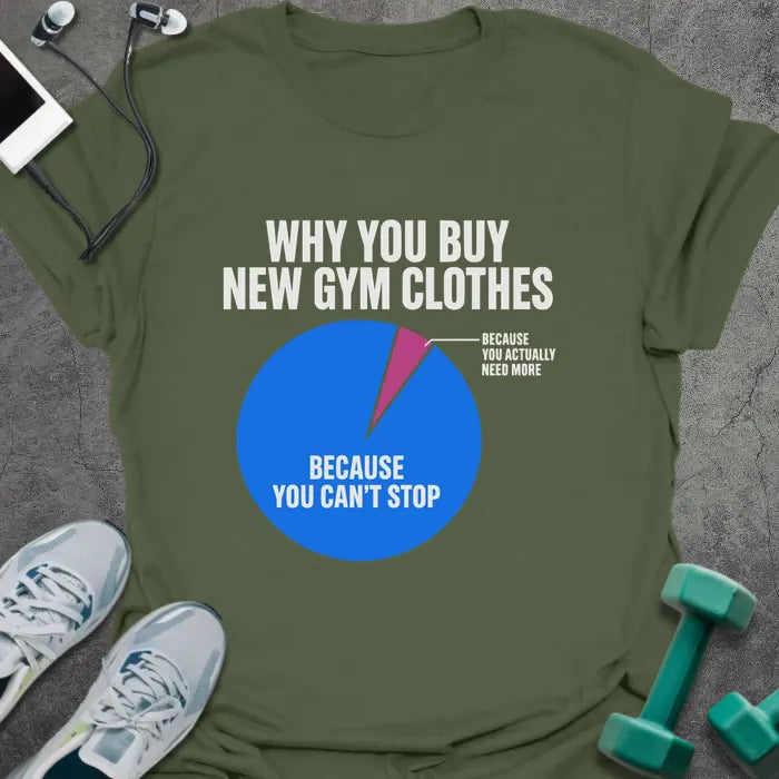 T-Shirt Military Green / S New Clothes T-Shirt