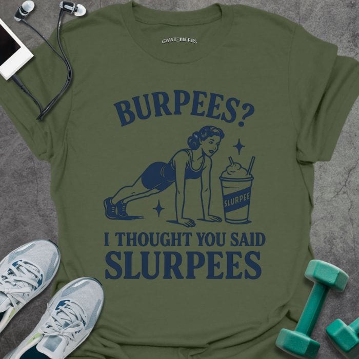 T-Shirt Military Green / S Not Slurpees T-Shirt