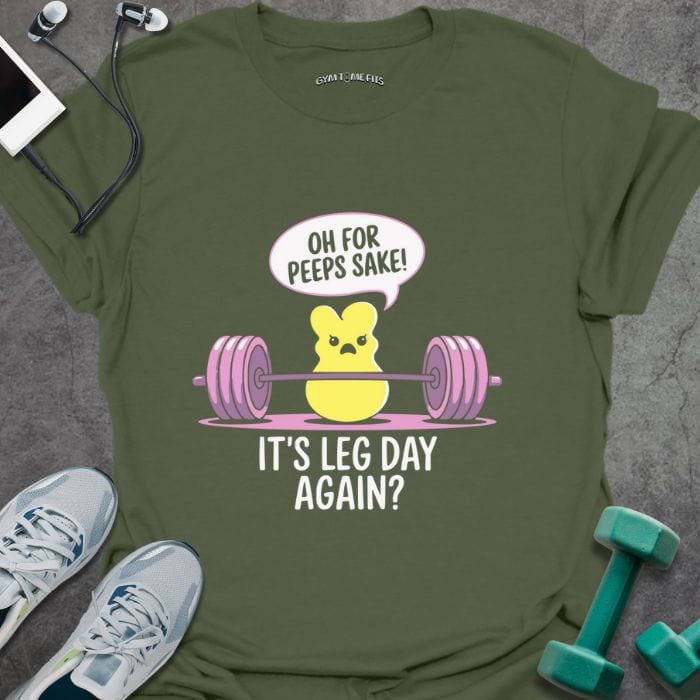 T-Shirt Military Green / S Oh Peep Sakes T-Shirt