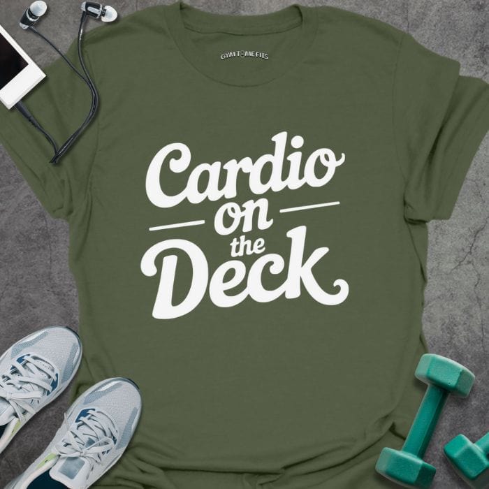 T-Shirt Military Green / S On Deck T-Shirt