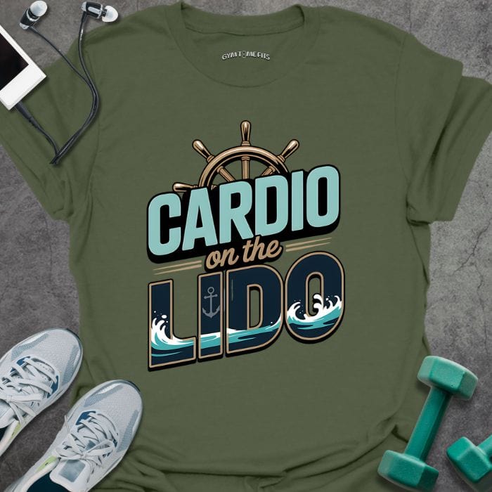 T-Shirt Military Green / S On The Lido T-Shirt