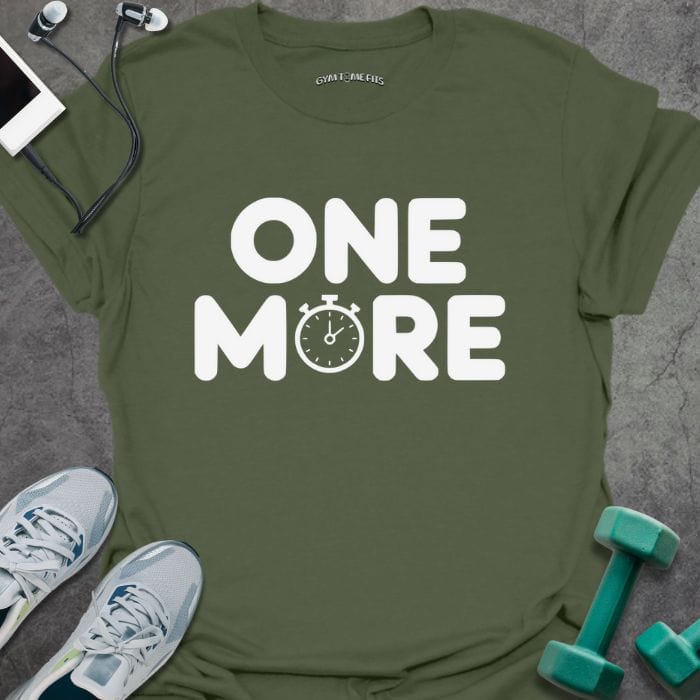 T-Shirt Military Green / S One More T-Shirt