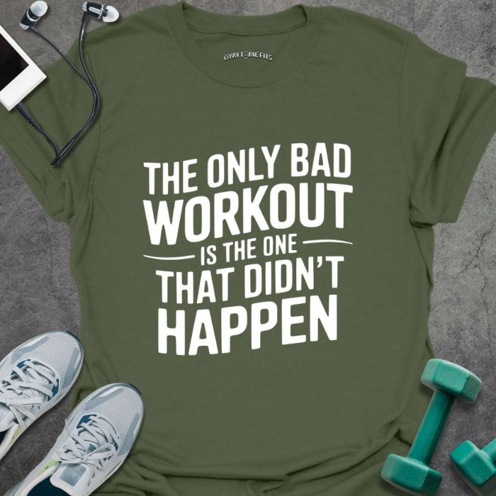 T-Shirt Military Green / S Only Workout T-Shirt