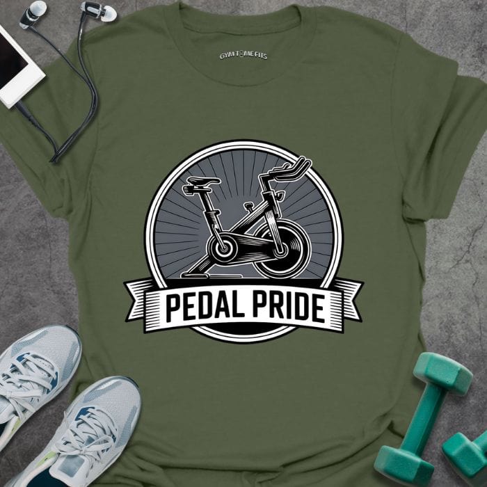 T-Shirt Military Green / S Pedal Pride T-Shirt