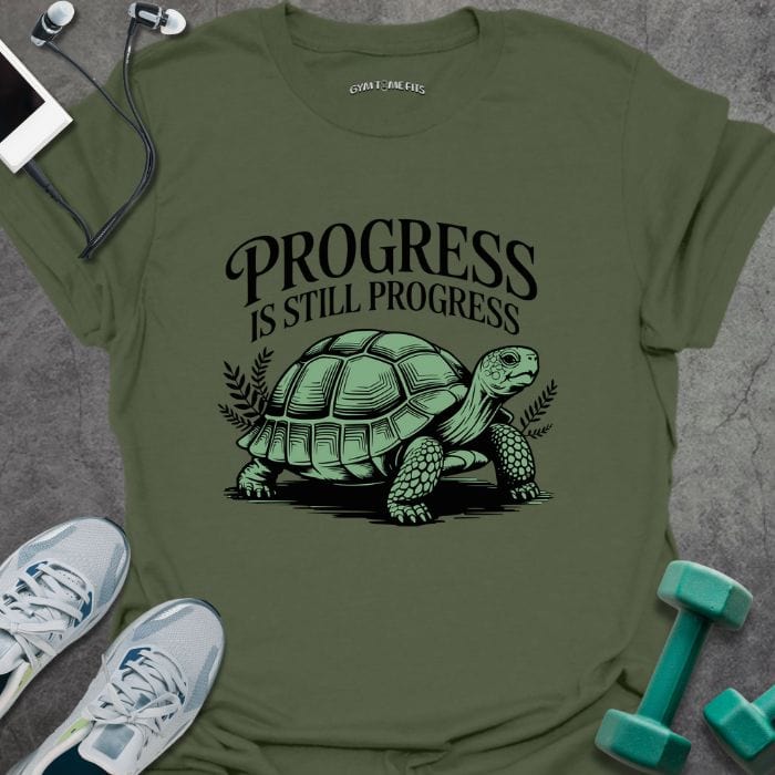 T-Shirt Military Green / S Progress T-Shirt