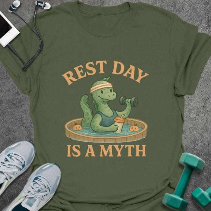 T-Shirt Military Green / S Rest Day Myth T-Shirt