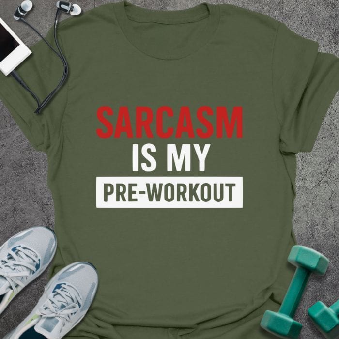 T-Shirt Military Green / S Sarcasm T-Shirt