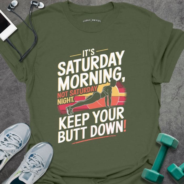 T-Shirt Military Green / S Saturday Morning T-Shirt