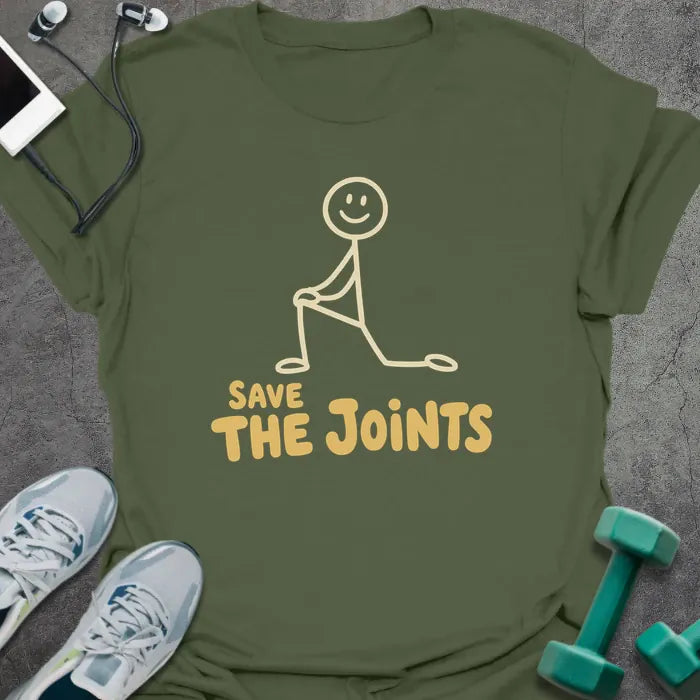 T-Shirt Military Green / S Save Joints T-Shirt