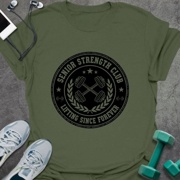 T-Shirt Military Green / S Senior Strength T-Shirt