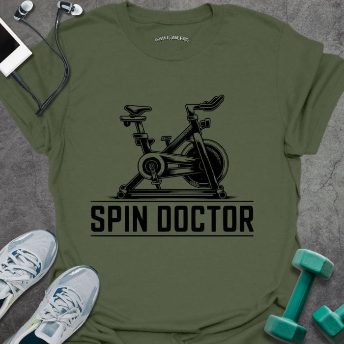 T-Shirt Military Green / S SPIN Doctor T-Shirt