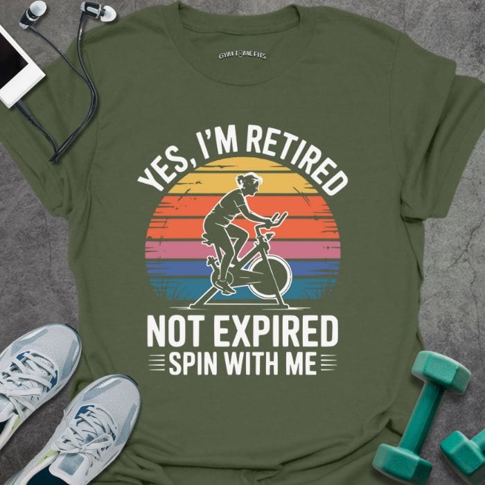 T-Shirt Military Green / S SPIN With Me T-Shirt