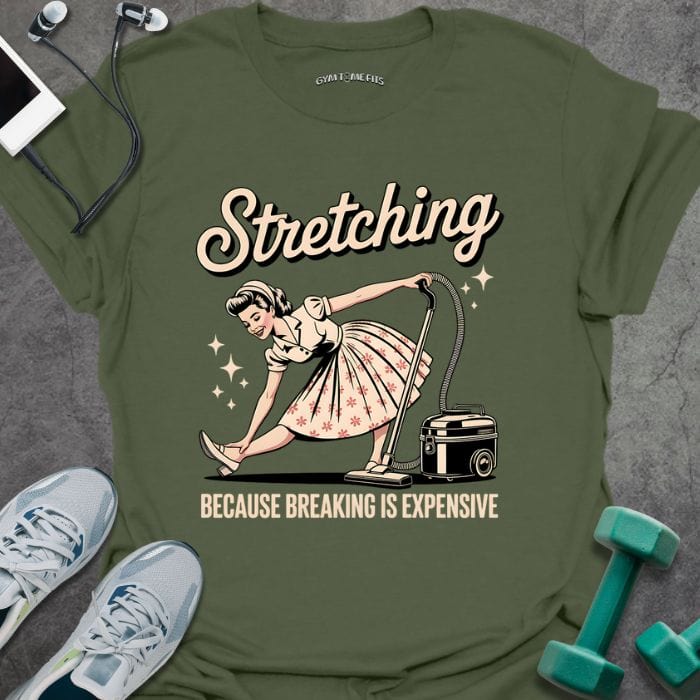 T-Shirt Military Green / S Stretching T-Shirt