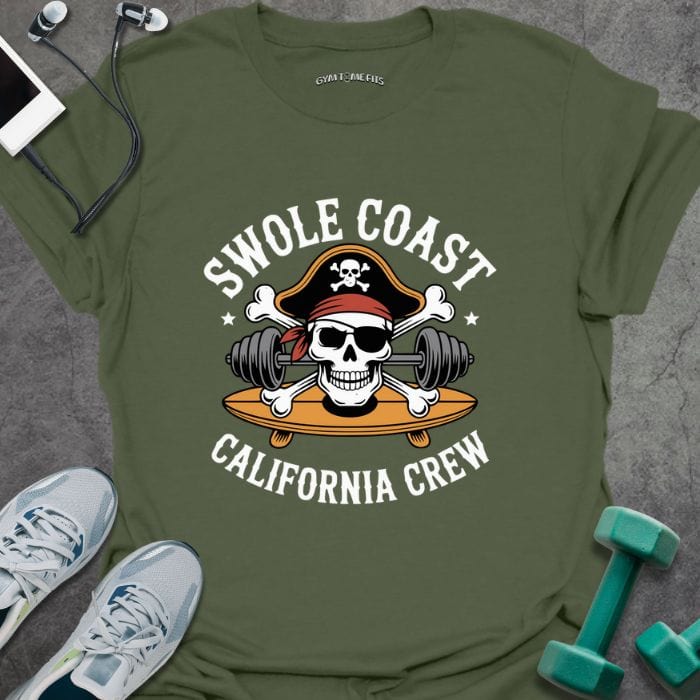 T-Shirt Military Green / S Swole Coast T-Shirt