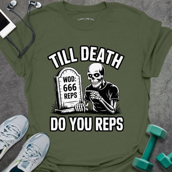T-Shirt Military Green / S Til Death T-Shirt