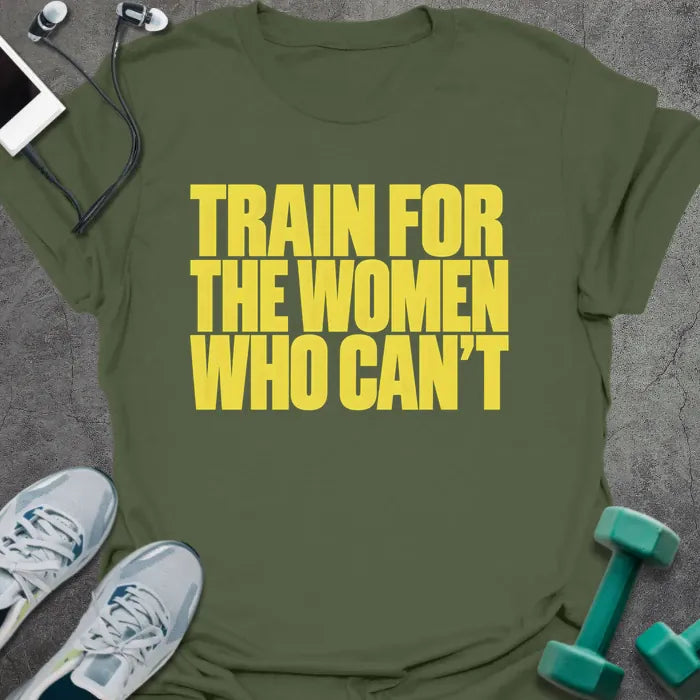 T-Shirt Military Green / S Train Women T-Shirt