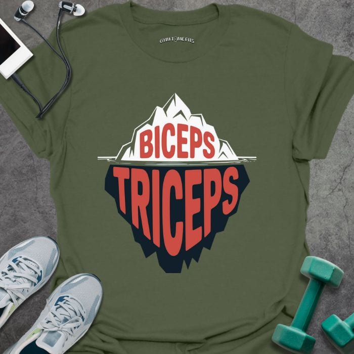 T-Shirt Military Green / S Triceps T-Shirt