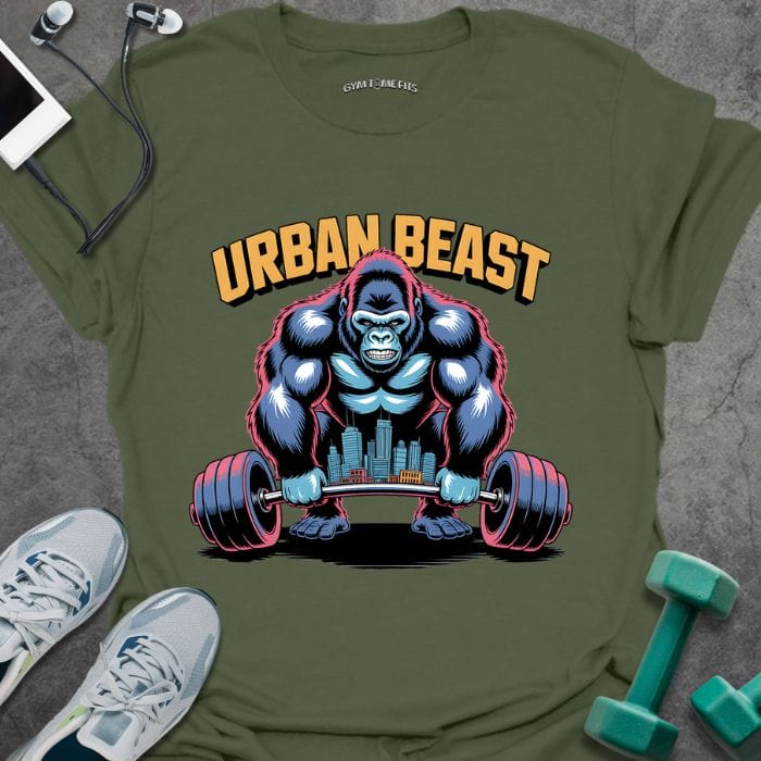 T-Shirt Military Green / S Urban Beast T-Shirt