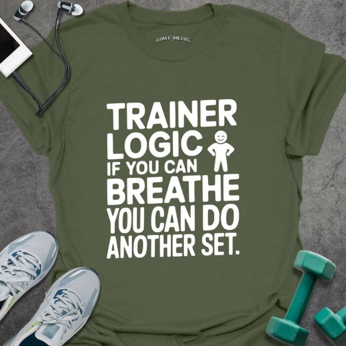 T-Shirt Military Green / S You Can Breathe T-Shirt