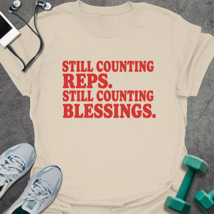 T-Shirt Natural / S Counting Blessings T-Shirt