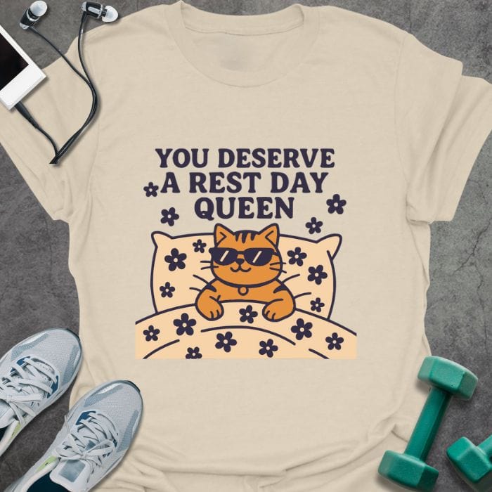 T-Shirt Natural / S Deserve Rest T-Shirt